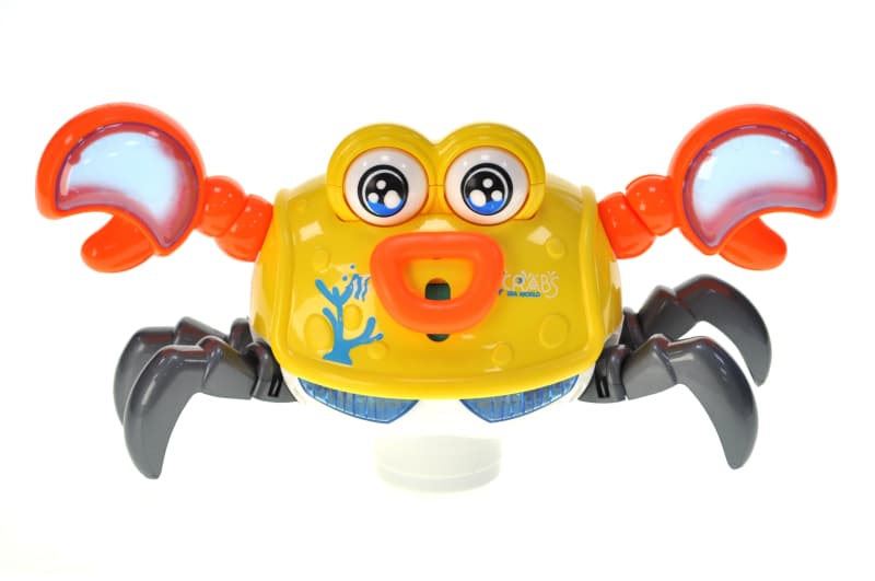 Краб танцюючий ZR222 на батарейках, в коробці р.12,2x12,2x13,7 см YG Toys, фото 3