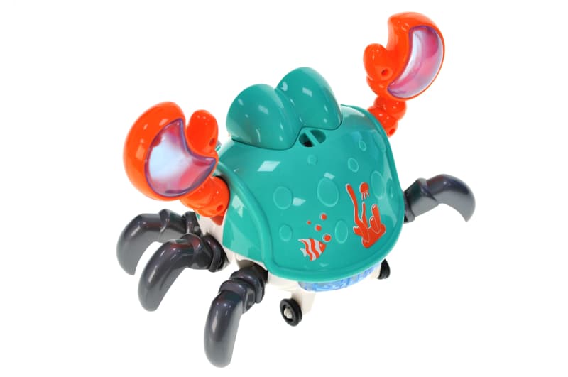 Краб танцюючий ZR222 на батарейках, в коробці р.12,2x12,2x13,7 см YG Toys, фото 2