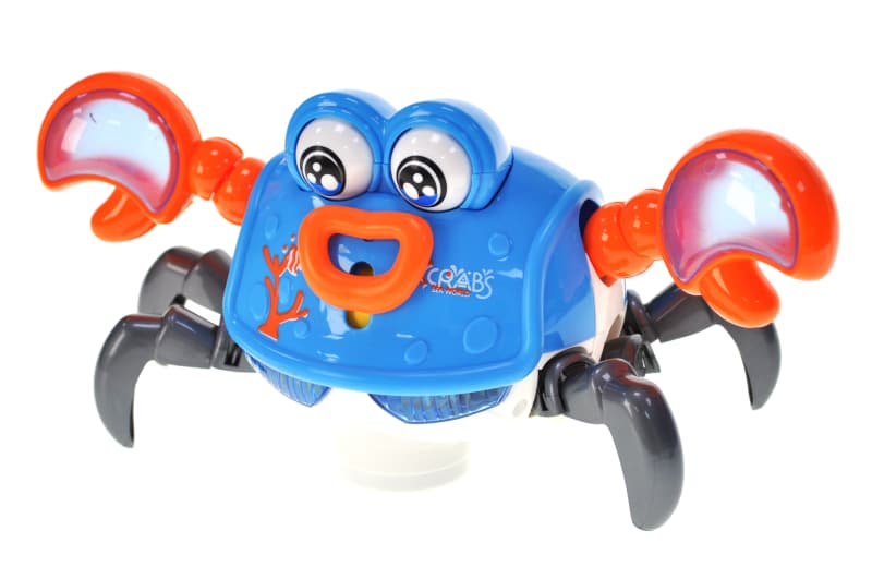 Краб танцюючий ZR222 на батарейках, в коробці р.12,2x12,2x13,7 см YG Toys, фото 7