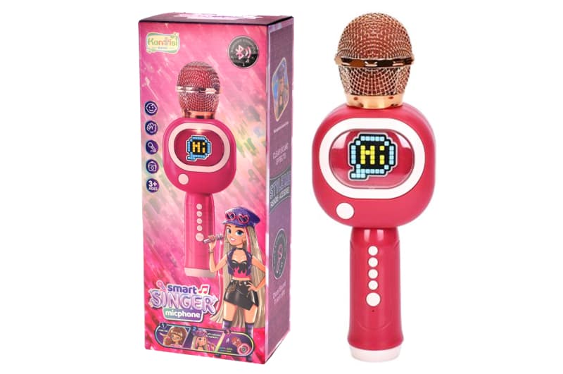Мікрофон-караоке HY851-E bluetooth, в коробці р.24,5x10x7см YG Toys