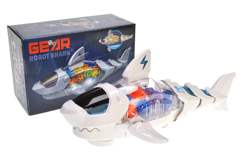 Музична акула YG TOYS S-1 зі світлом, на батарейках