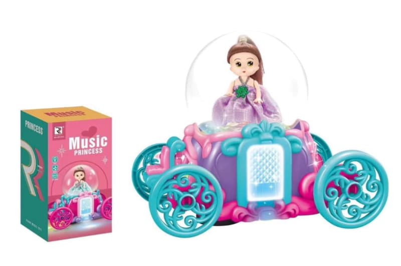Музична карета на батарейках із принцесою YG TOYS
