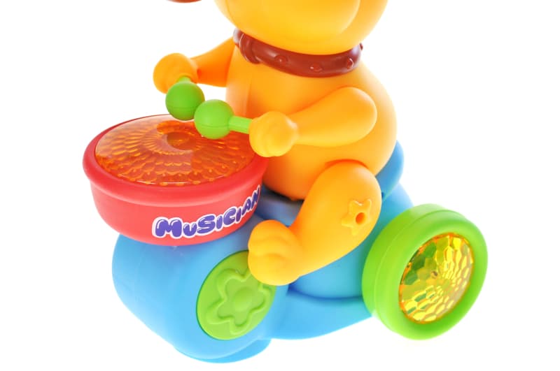 Собака-іграшка на батарейках зі звуком і світлом YG Toys 674B, фото 2