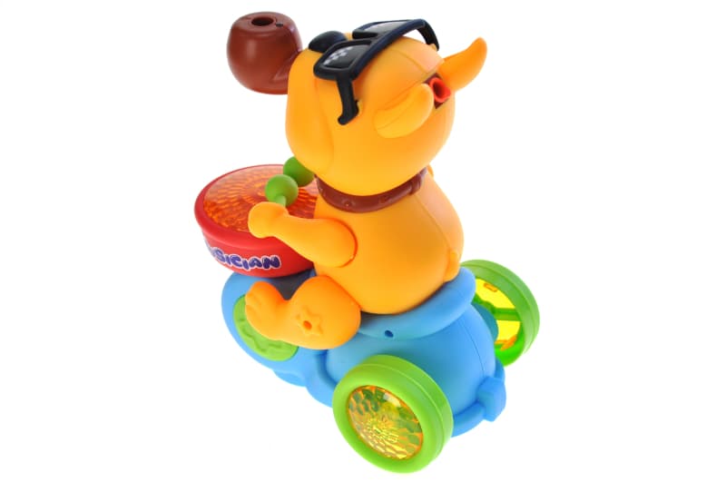 Собака-іграшка на батарейках зі звуком і світлом YG Toys 674B, фото 6