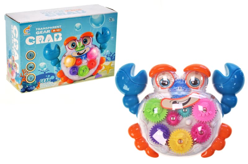 Краб танцюючий 8704 на батарейках, в коробці YG Toys