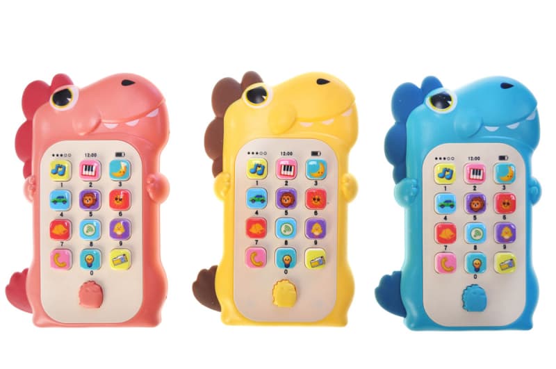 Дитячий іграшковий телефон YG TOYS LB-804 на батарейках, фото 3