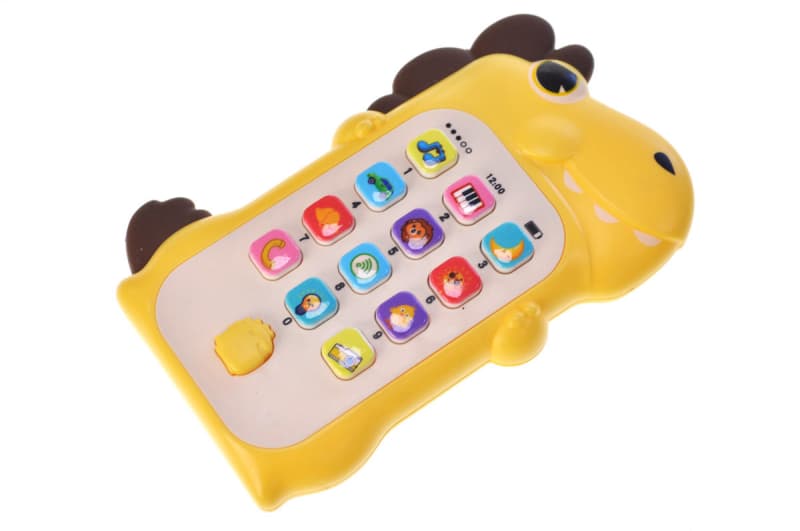 Дитячий іграшковий телефон YG TOYS LB-804 на батарейках, фото 4