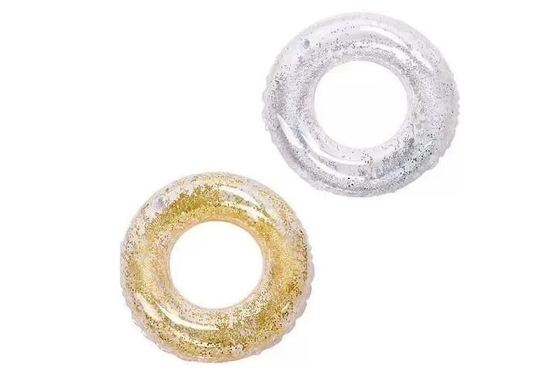 Надувний круг з блиск. 90см . 2 кольори WM-8172-4-90/AA9-24, фото 3