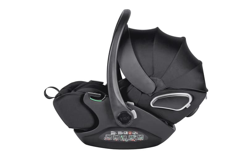 Автокрісло перенесення (бебікокон) CRL-14101 "Vega" Absolute Black i-Size 40-87см CARRELLO, фото 5