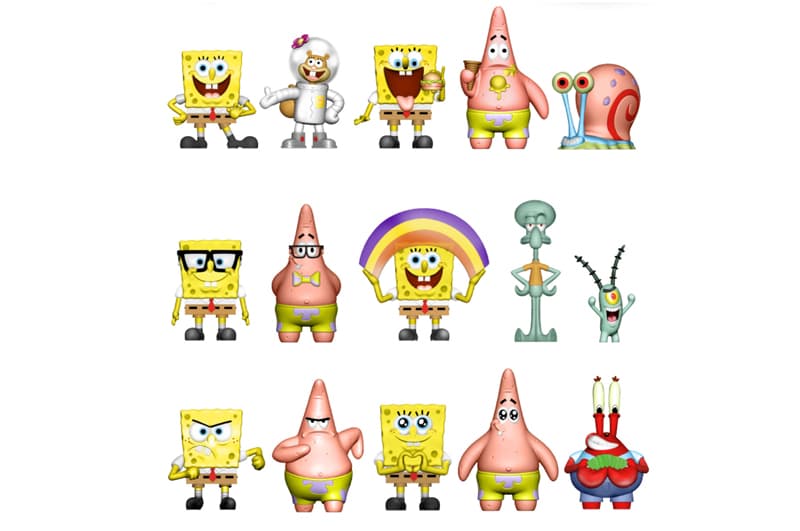Фігурка-сюрприз Kiddisvit Губка Боб SpongeBob SquarePants SB3D-2025, фото 2
