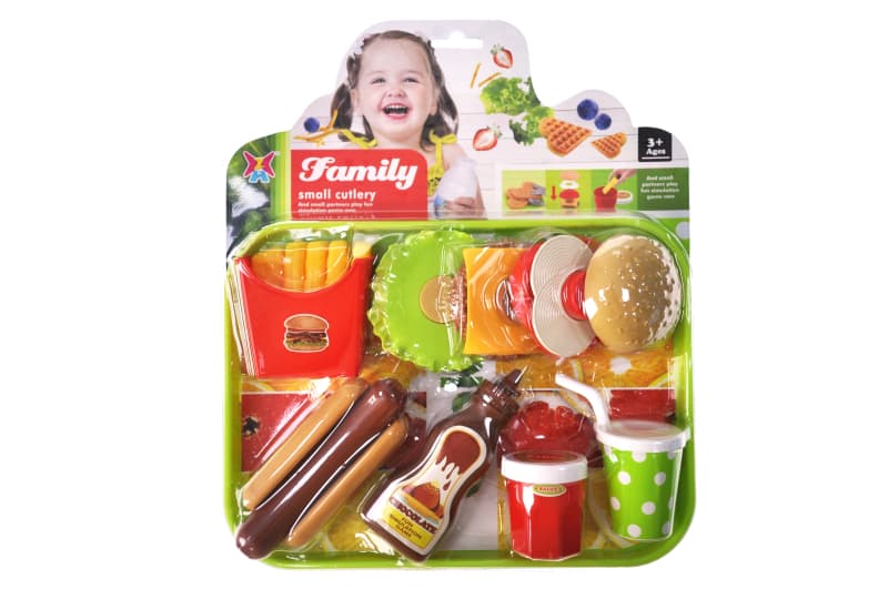 Набір продуктів XJ326H-10 на липучках, на блістері р.35x20x4,5 см YG Toys