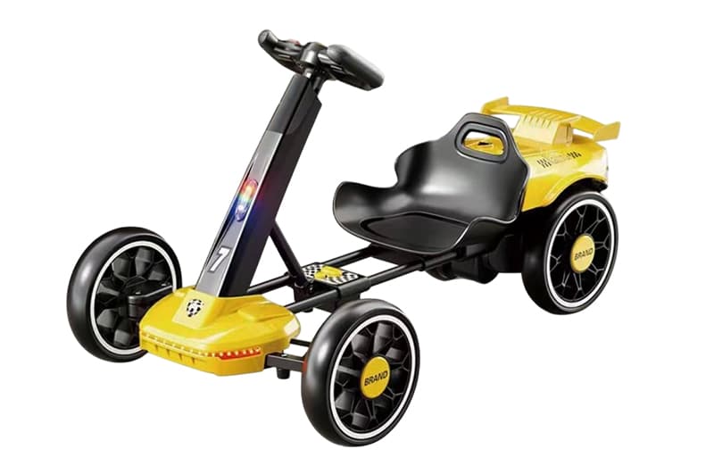 Електромобіль V-18 Formula 25 yellow з пультом, EVA-колеса, акумулятор 12V, музика Maraton