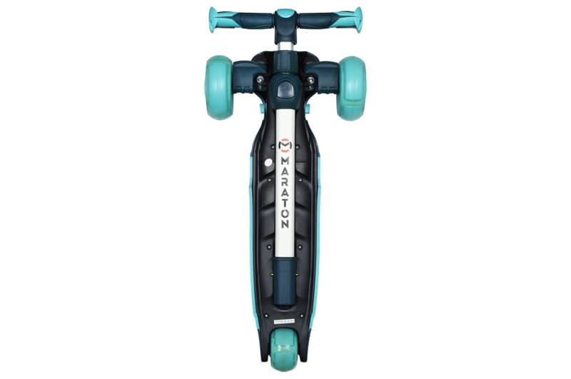 Самокат-толокар Flex blue-green 2в1, триколісний Maraton, фото 3