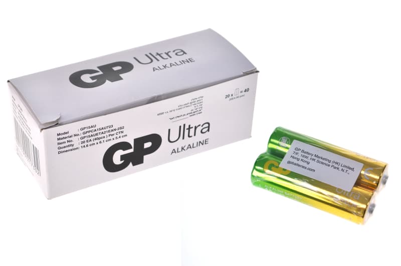 Батарейки GP15AU Ultra AlkalineC4 2шт, плівка