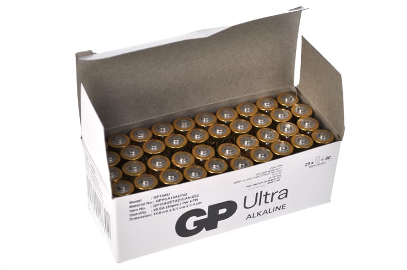 Батарейки GP15AU Ultra AlkalineC4 2шт, плівка, фото 2