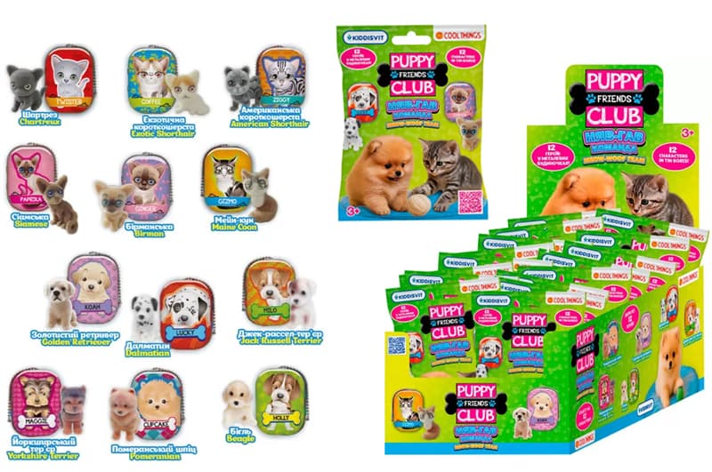 Фігурка-сюрприз PC062 COOL THINGS серії "Puppy Club" - НЯВ-ГАВ КОМАНДА (в ас.)