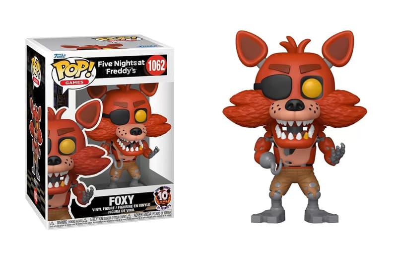 Ігрова фігурка 87115 FUNKO POP! серії «5 ночей у Фредді: 10 років» - ФОКСІ