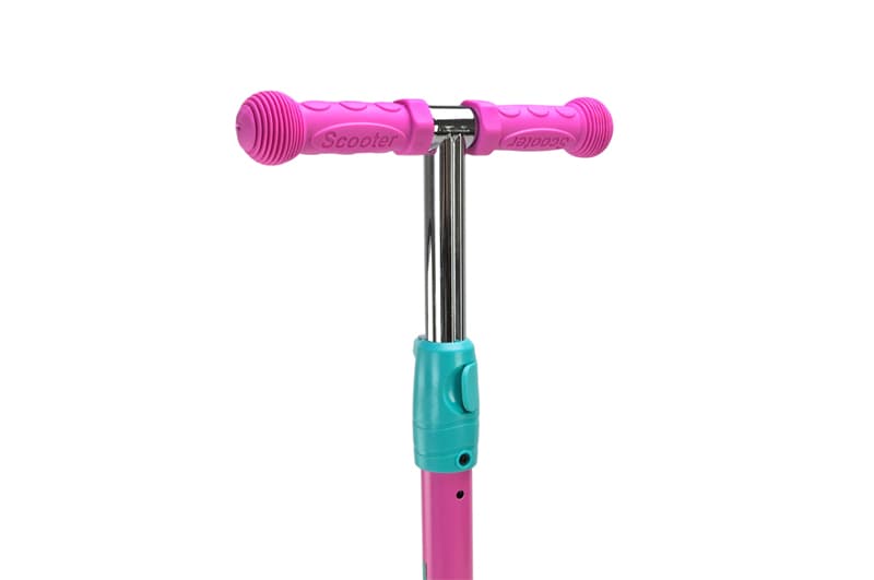 Дитячий чотириколісний самокат Barbie MAXI BH2616 зі світними PU-колесами, фото 4