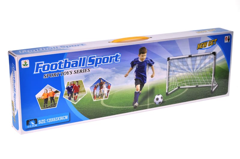 Футбольні ворота DQ-27 в коробці р.58x5,5x17,5 см YG Toys