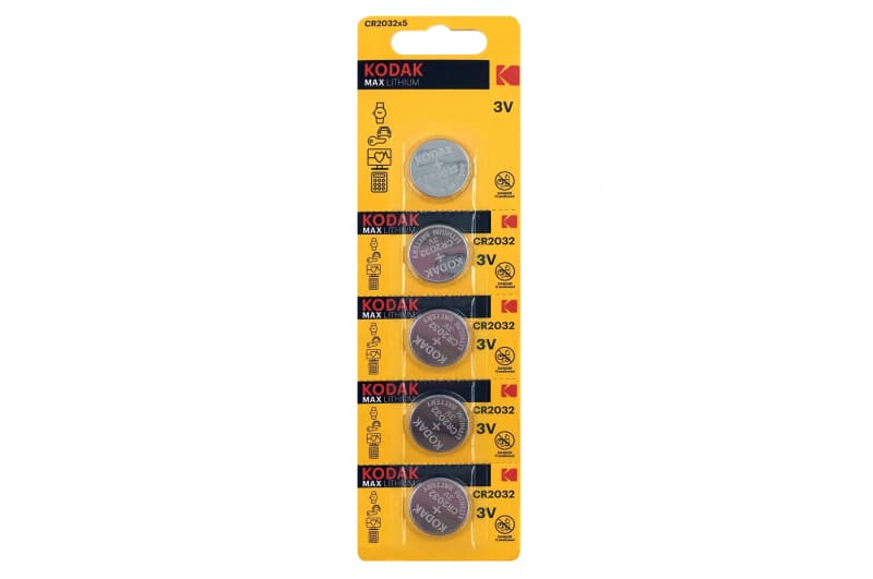 Батарейки Kodak 2032 bat(3B) Lithium 5шт.