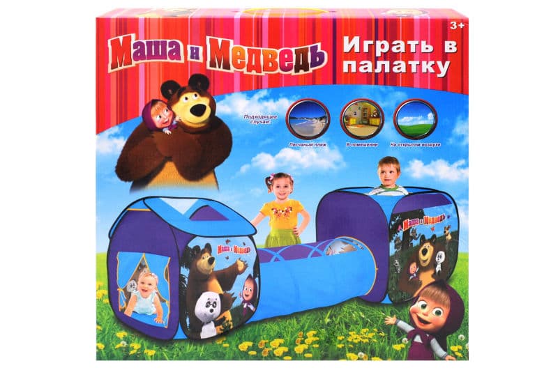 Намет з переходом за мотивами мультфільму в коробці