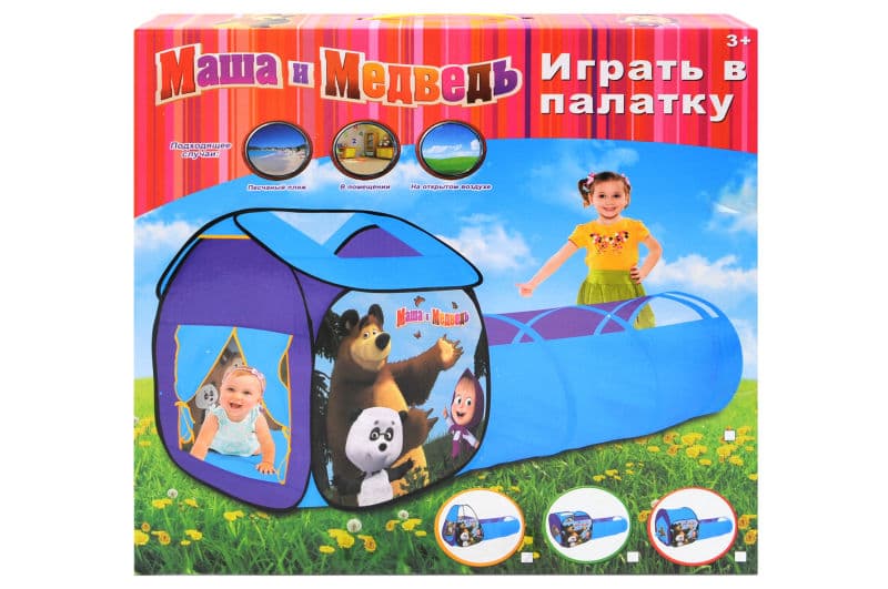 Намет з переходом за мотивами мультфільму в коробці