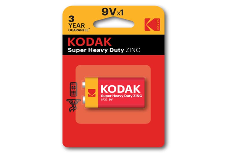 Батарейки Kodak (крона) 9v блістер