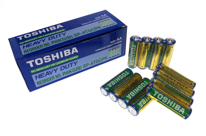 Батарейки Toshiba LR6 шрінка 40 шт.