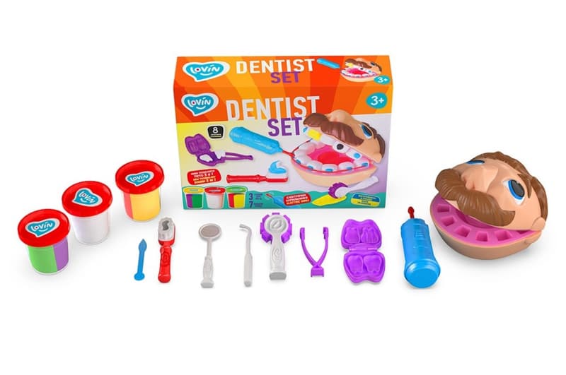 Набір для ліплення з тістом 41193 "Dentist Set" LOVIN