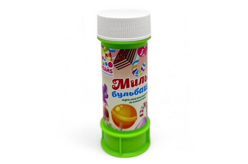 Мильні бульбашки «Ароматна пляшечка» 60 мл, 12 шт., Dreams E-4455