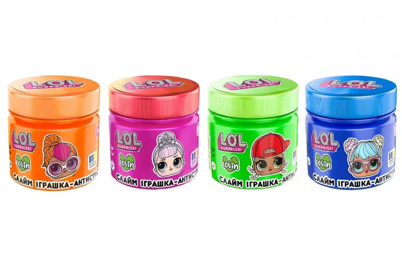 Слайм LOL80200 "L.O.L. Crunchy slime" 210 мл LOVIN