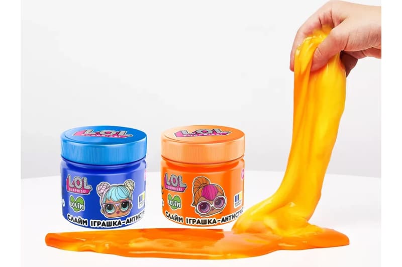 Слайм LOL80200 "L.O.L.  Crunchy slime" 210 мл LOVIN, фото 2