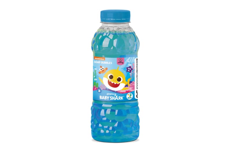Бульбашки мильні 200515 "Mega Bubbles з тарілкою Baby Shark" об'єм 450 мл DoDo, фото 2