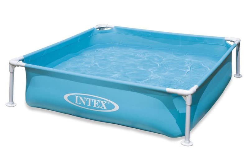 Басейн каркасний 57173 в коробці р.122x122x30 см INTEX, фото 3