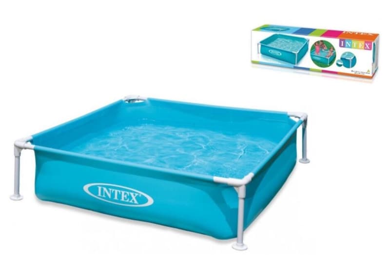 Басейн каркасний 57173 в коробці р.122x122x30 см INTEX