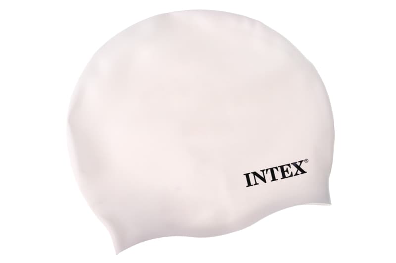 Шапочка для плавання INTEX на 8 років 3 кольори, 20 см, фото 4