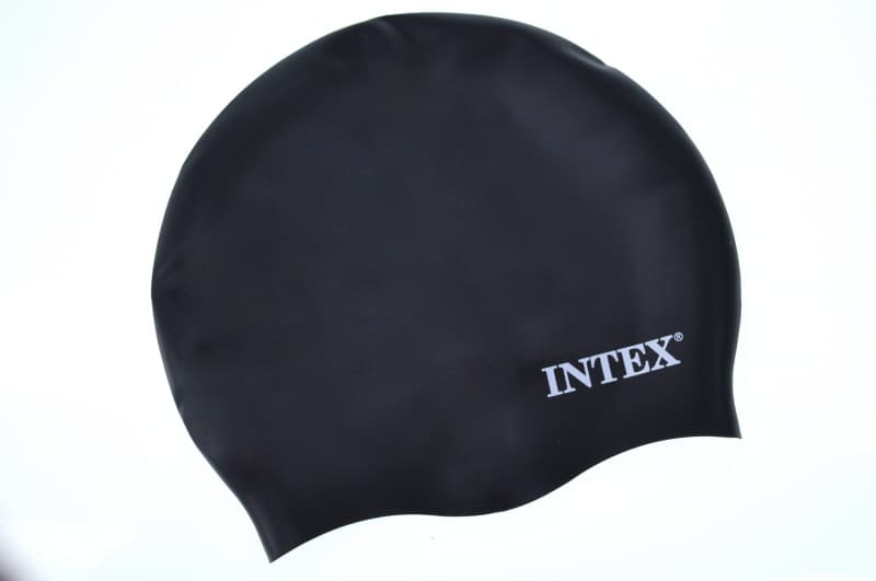 Шапочка для плавання INTEX на 8 років 3 кольори, 20 см, фото 5