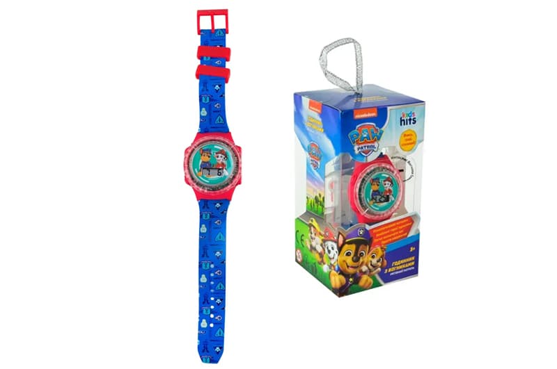 Годинник KH75/002L Paw Patrol зі світлом, дисплей бокс, фото 2