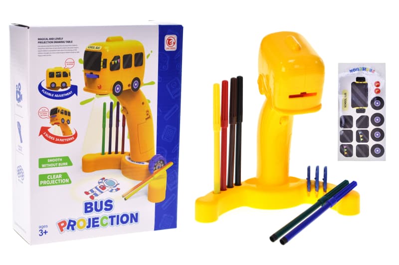 Проектор для малювання "Автобус" в коробці