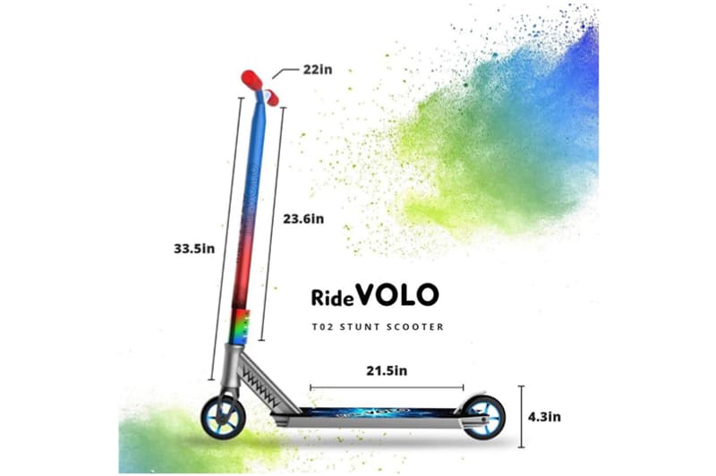 Самокат трюковий Ride Volo Silver, фото 2