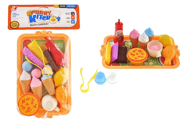 Набір продуктів на підносі в кульці YG TOYS 788D-1
