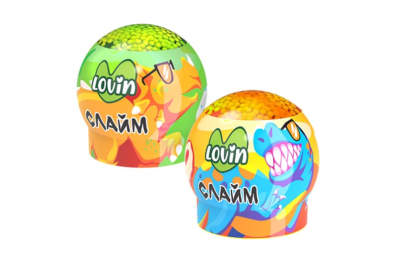 Слайм 8000203 "Dino Park Slime" 210 мл LOVIN