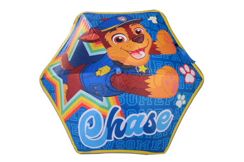 Парасолька дитяча Paw Patrol PL82135 Чейз, світловідбивна стрічка, діаметр – 89 см, довжина тростини – 69 см, фото 2
