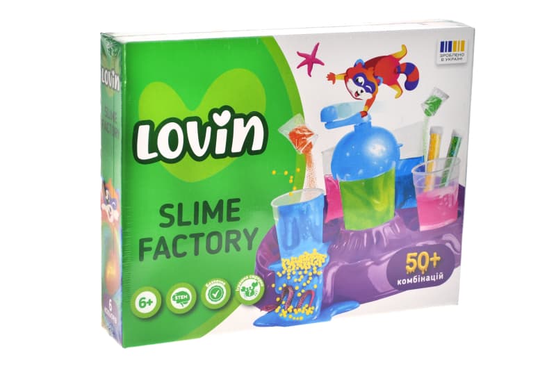 Набір для дослідів 80155 "Slime Factory" LOVIN