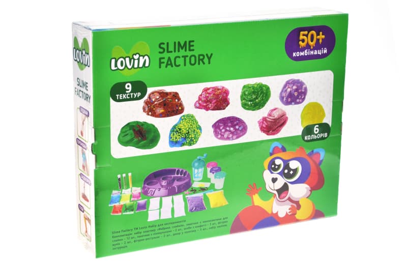 Набір для дослідів 80155 "Slime Factory" LOVIN, фото 2