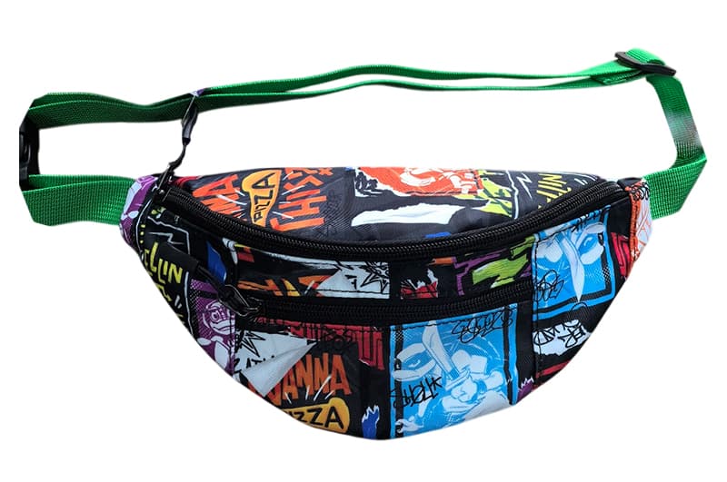 Сумка бананка TMNT 27*13 см.
