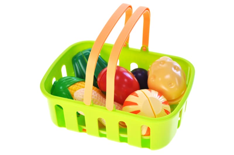 Набір продуктів в корзині WJ950 в кульку р.28x24x7см YG Toys, фото 4