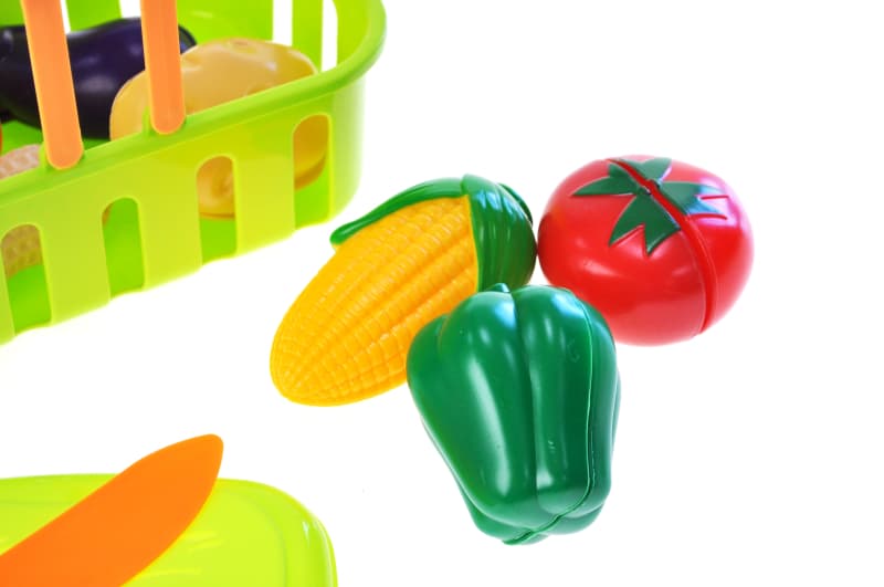 Набір продуктів в корзині WJ950 в кульку р.28x24x7см YG Toys, фото 6