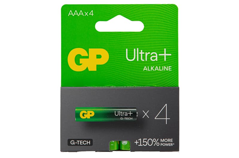 Батарейки алкалінові GP24AUP-2UE4 4 шт на блістері Ultra Plus
