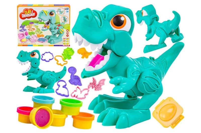 Набір тіста для ліпки «Динозаврик» YG TOYS, фото 2